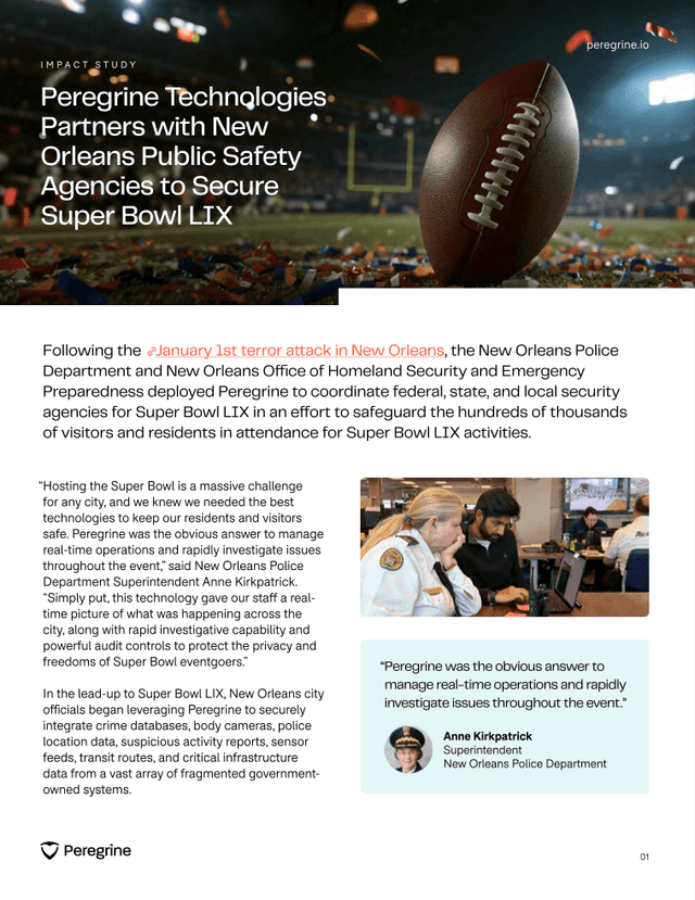 Peregrine & Super Bowl LIX - Impact Study