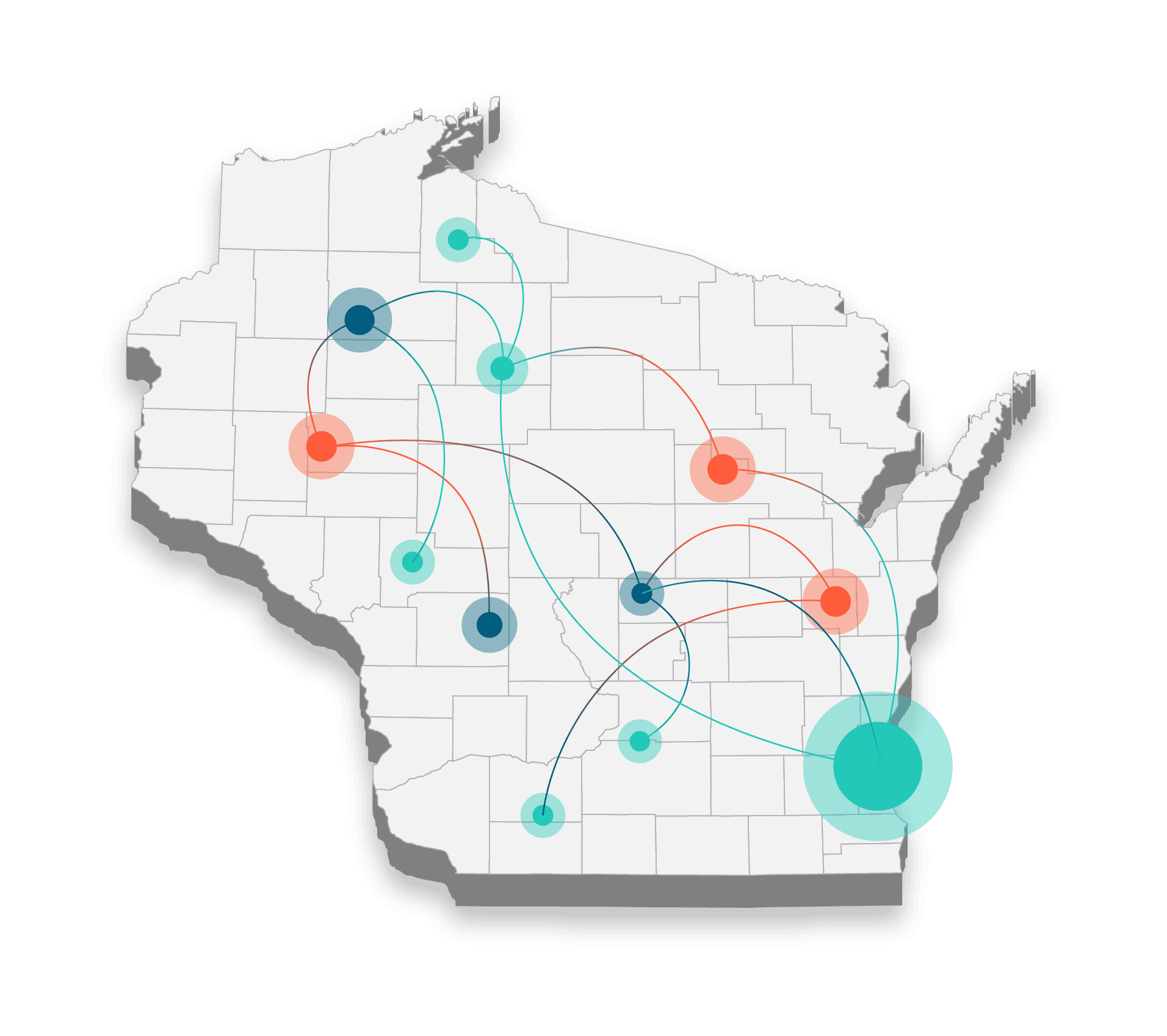 state graphic